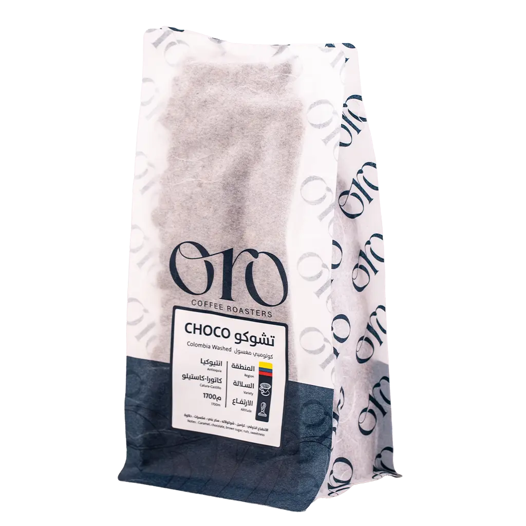 Oro Coffee Beans Colombia Choco Washed Filter And Espresso 250 gm - view 2