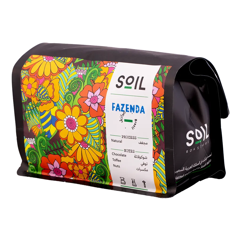 Soil Coffee Beans Brazil Fazenda Natural Filter And Espresso 250 gm - view 2