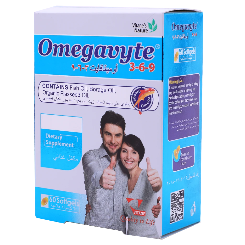 Vitanes Nature Omegavyte 3-6-9 60 Softgel