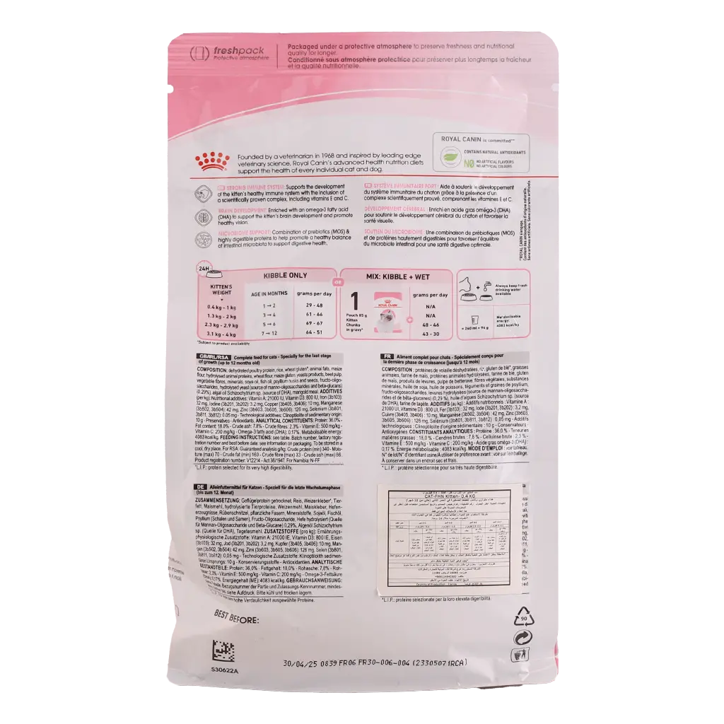 Royal Canin Dry Food For Kittens 400 gm - view 2