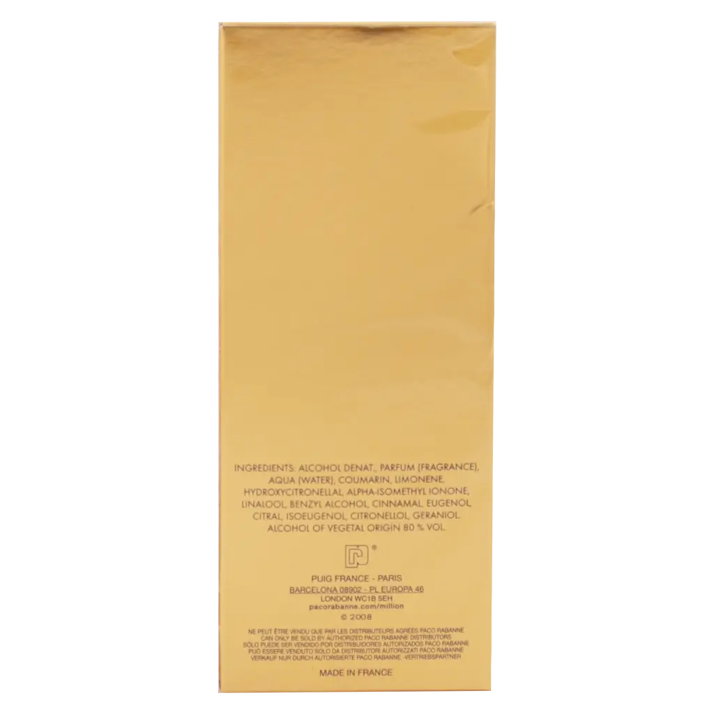 Paco Rabanne 1 Million Eau De Toilette 100 ml - view 4