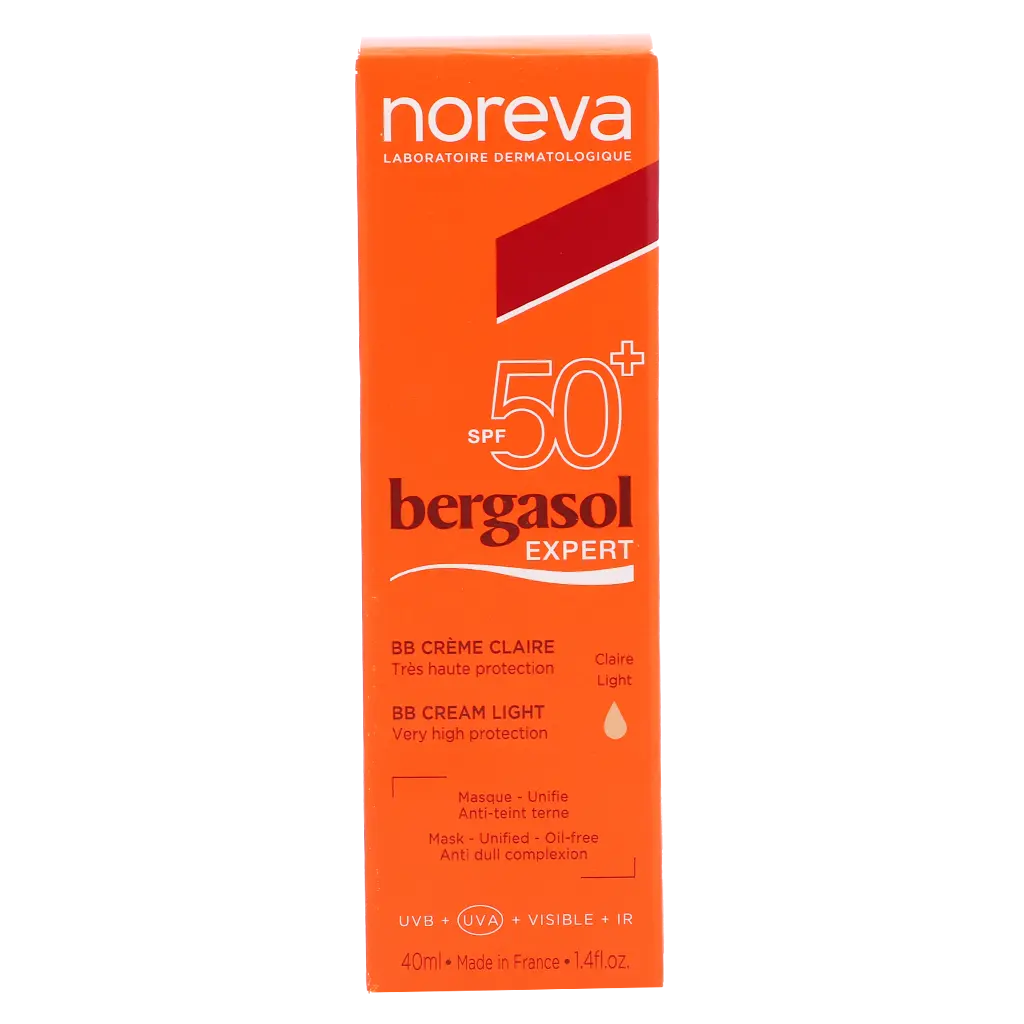 Noreva Bergasol Expert Light Tinted CR SPF50+ 40 ml - view 2