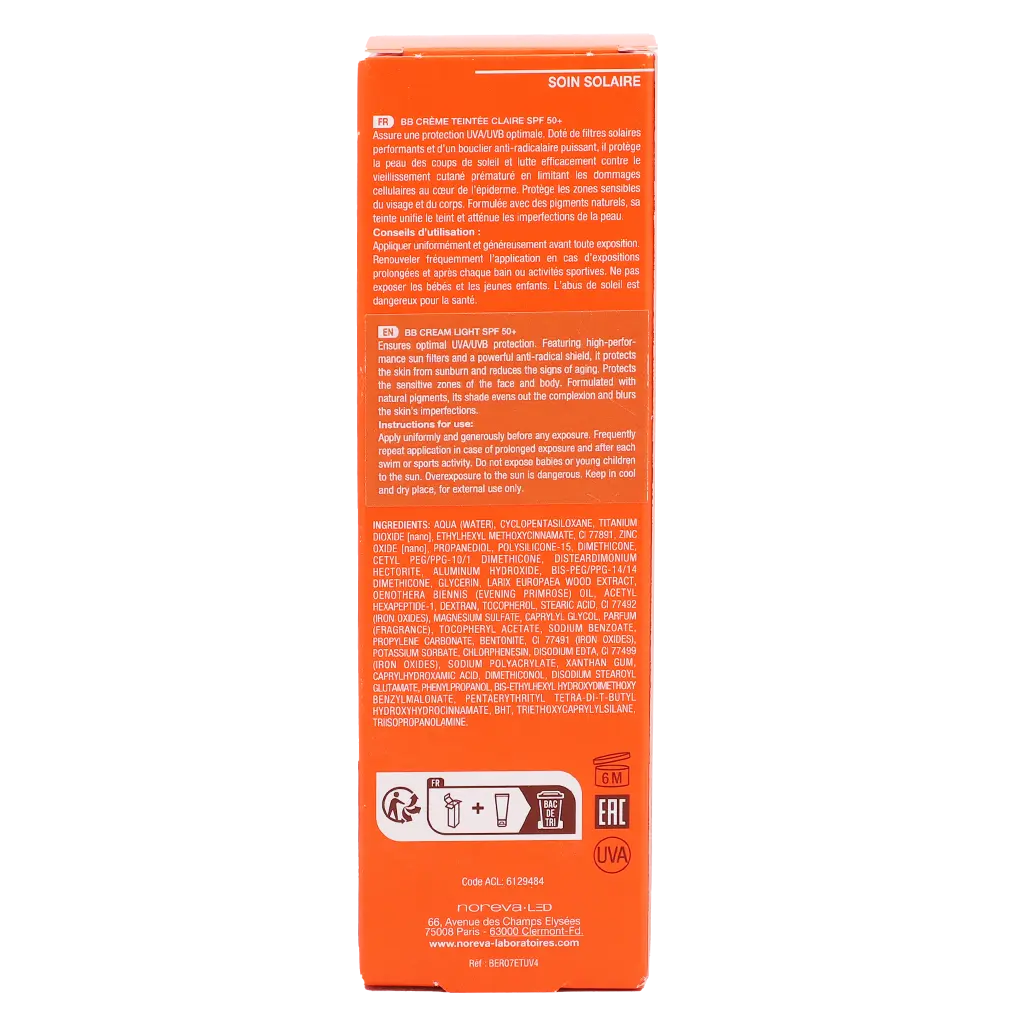 Noreva Bergasol Expert Light Tinted CR SPF50+ 40 ml - view 3