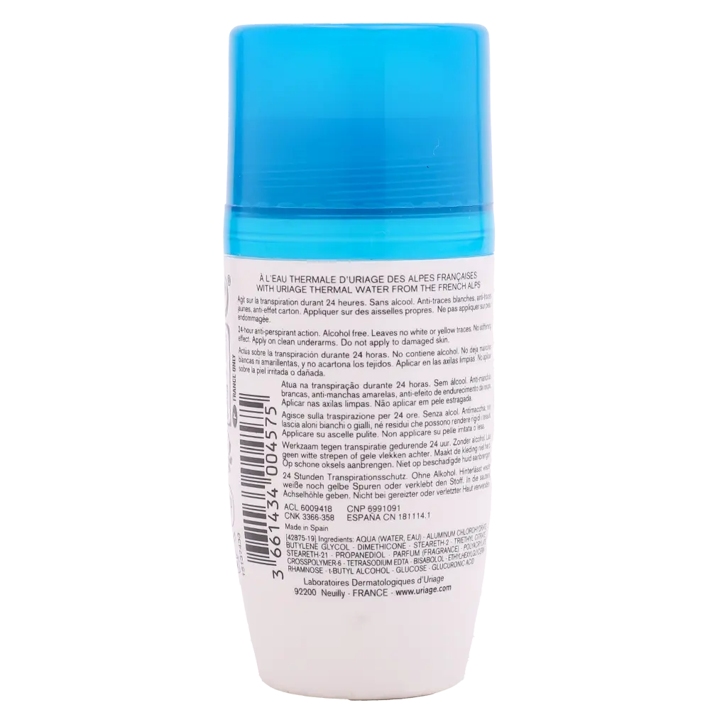 Uriage Deodorant Puissance Roll On Heavy Sweating 50 ml - view 3