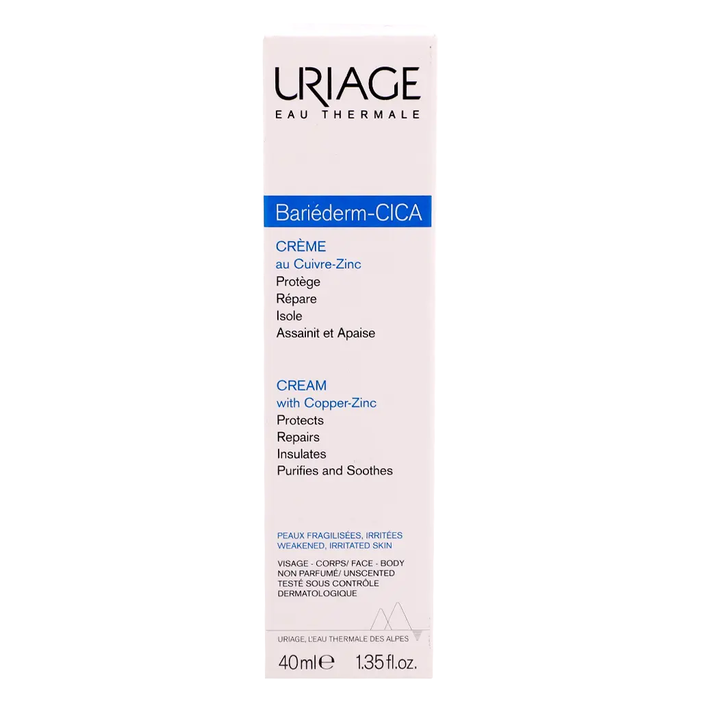 Uriage Bariederm Cica Cream Repairs Protect The Wound 40 ml - view 3