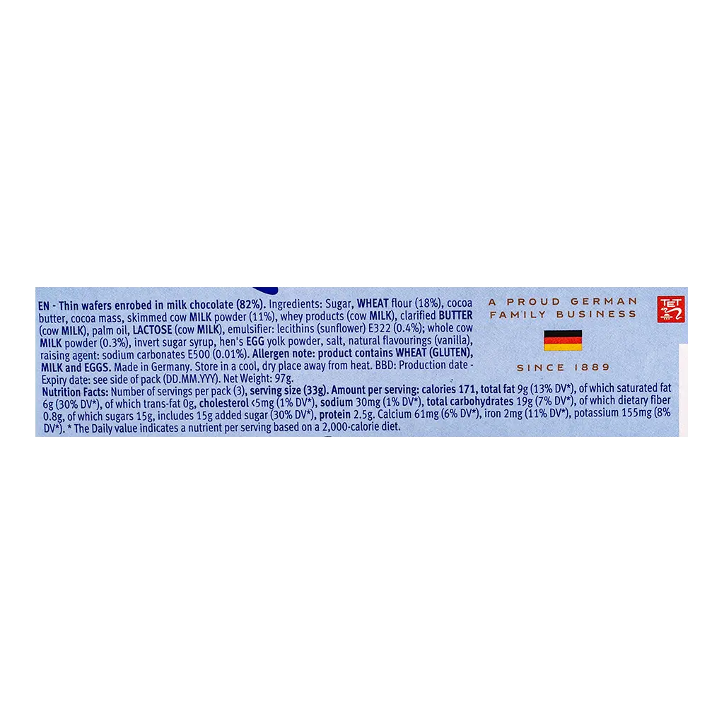 Bahlsen Perpetum Milk 97 gm - view 5