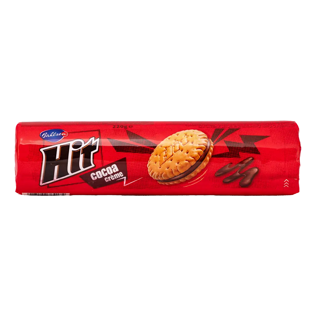 Bahlsen Hit Biscuits Cocoa Cream 220 gm - view 1
