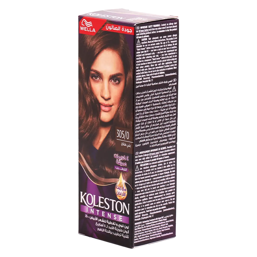Wella Koleston Hair Colour Creme305/0 Light Brown 100 ml - view 1