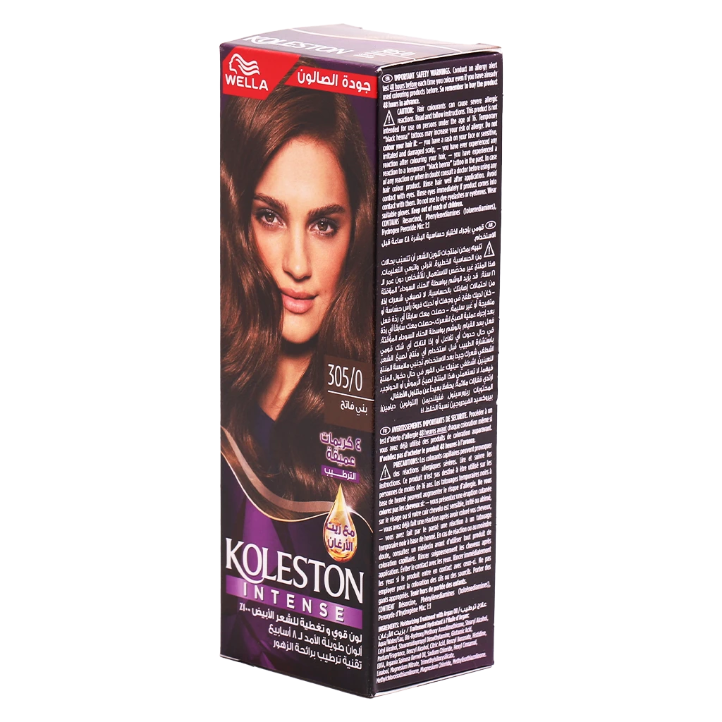 Wella Koleston Hair Colour Creme305/0 Light Brown 100 ml