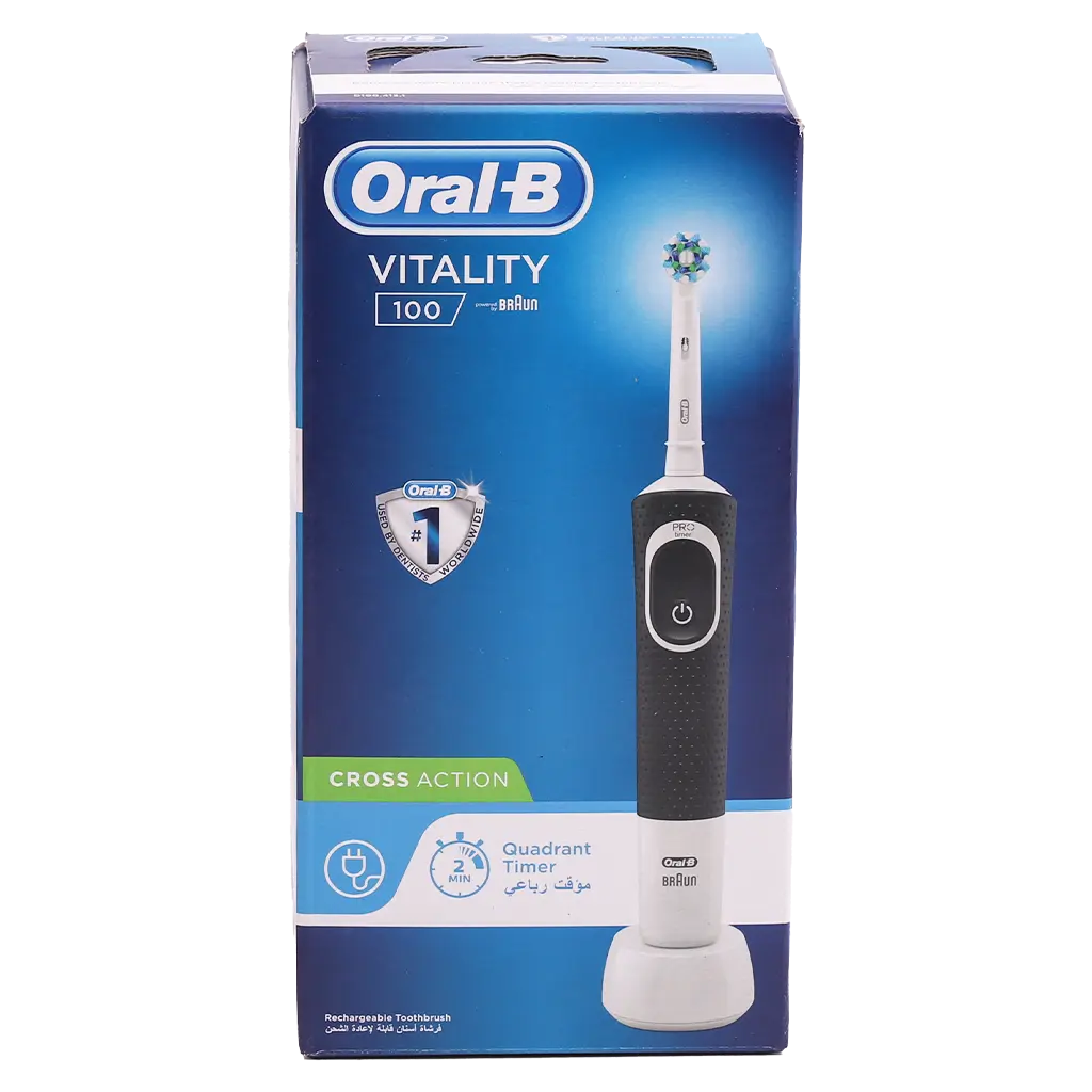 Oral B Electric Toothbrush Vitality Rechargeable Black - view 2