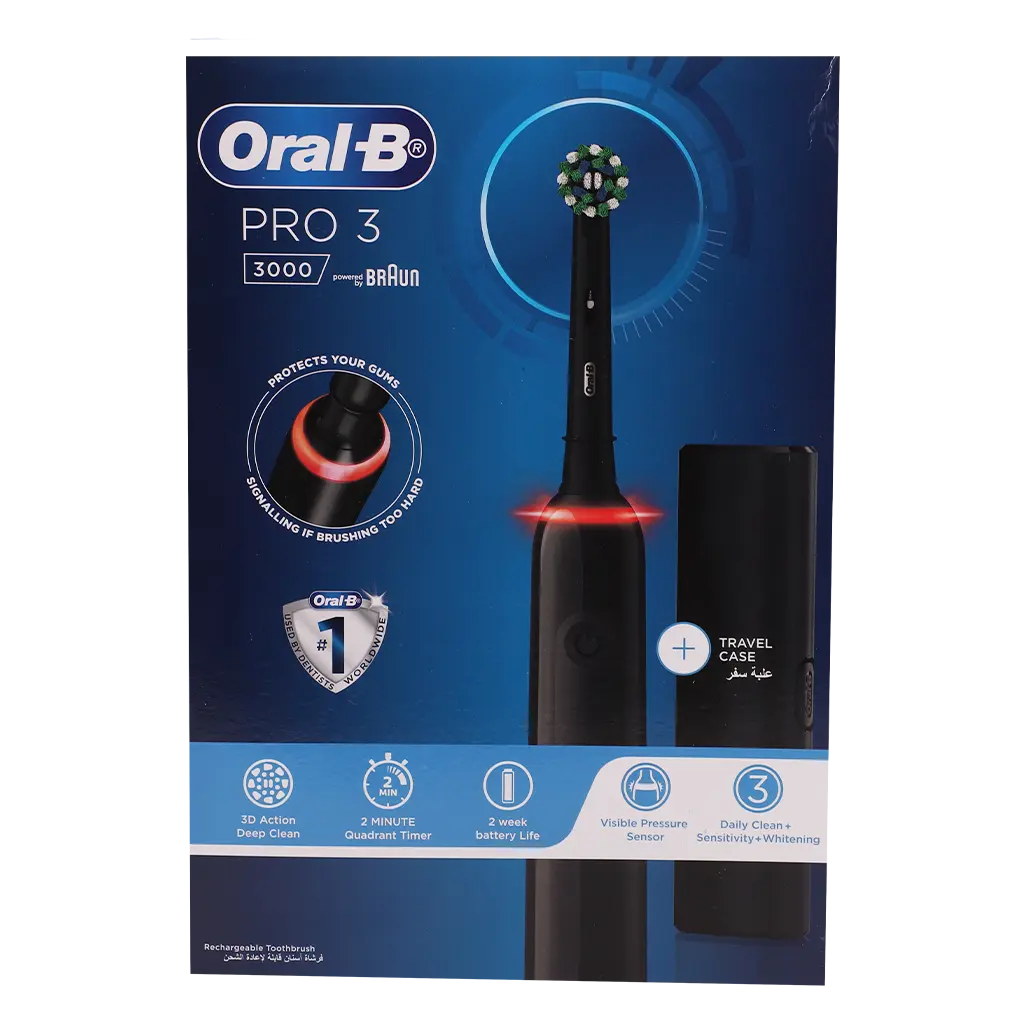 Oral-B Pro3 3000 Power Toothbrush 3D Action - view 2