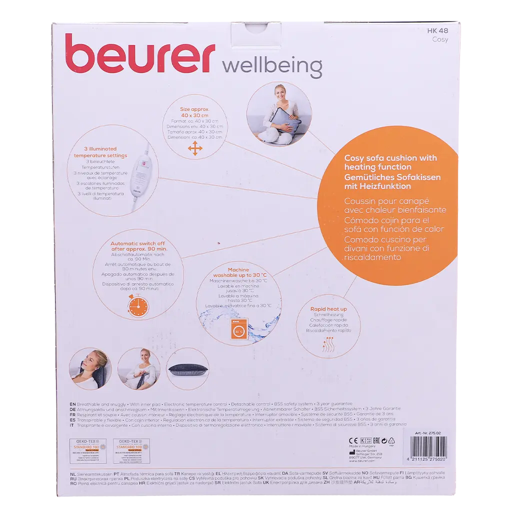 Beurer HK48 Cozy Heated Cushion - view 3