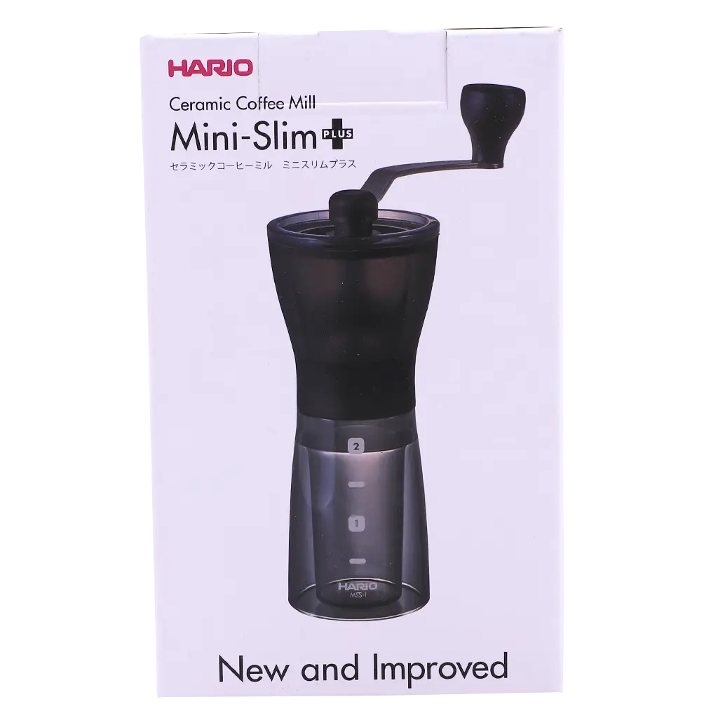 Hario Ceramic Coffee Mill Mini Slim Plus Mss-1Dtb - view 2