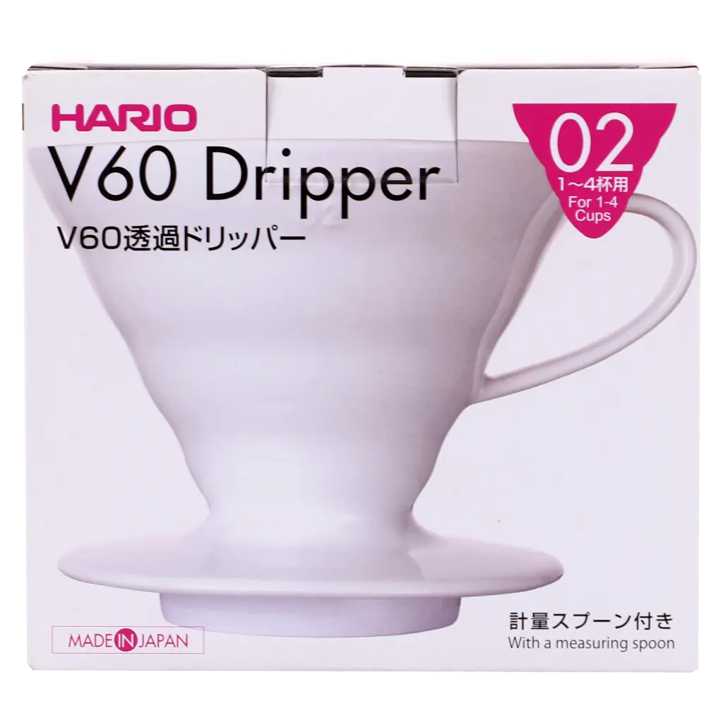 Hario Coffee Dripper V60 02 Ceramic White - view 3