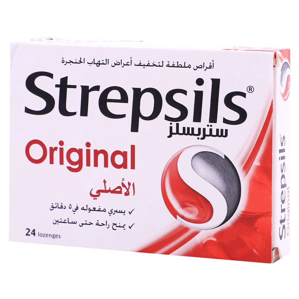 ستريبسلز عادي 24 قرص استحلاب