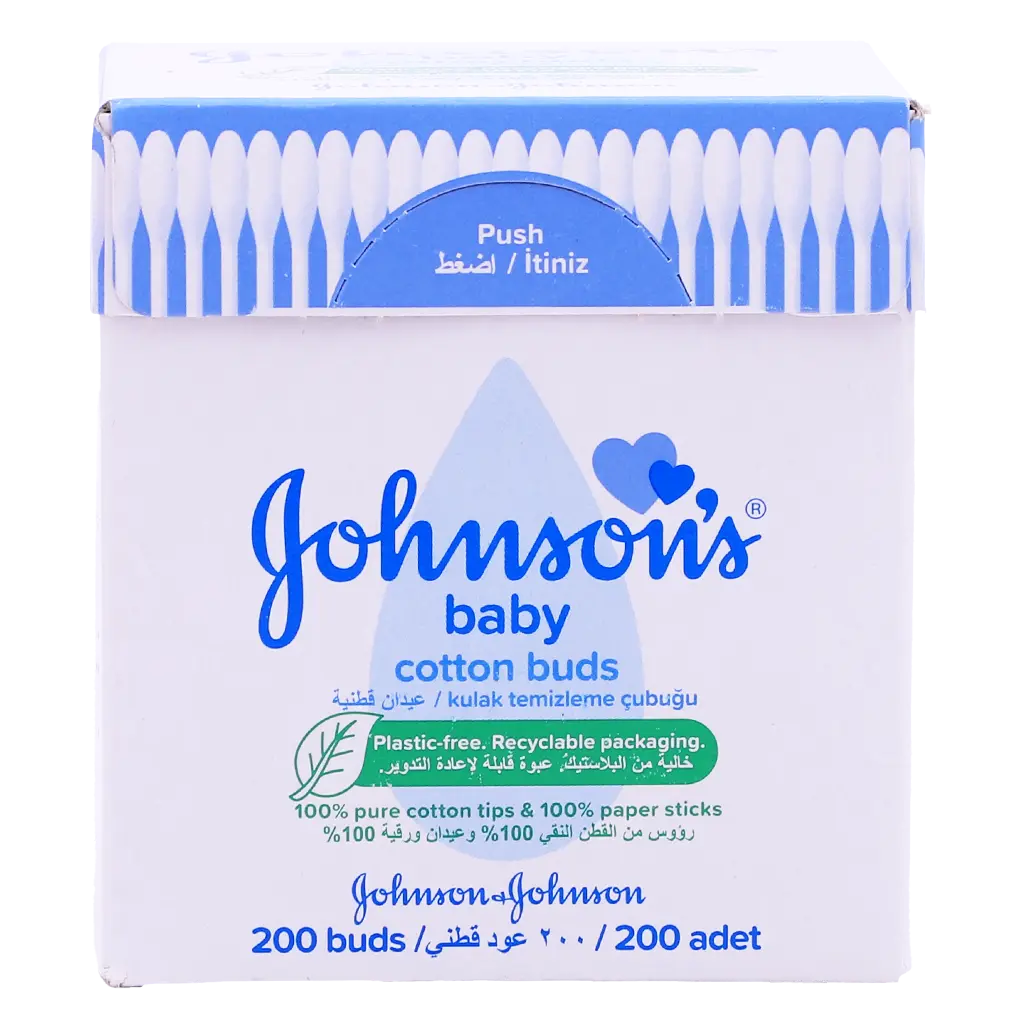 Johnson's Baby Cotton Buds 200 Pcs - view 2