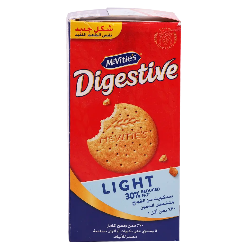 Mcvities Digestive Wheat Biscuits Light 250 gm - view 2