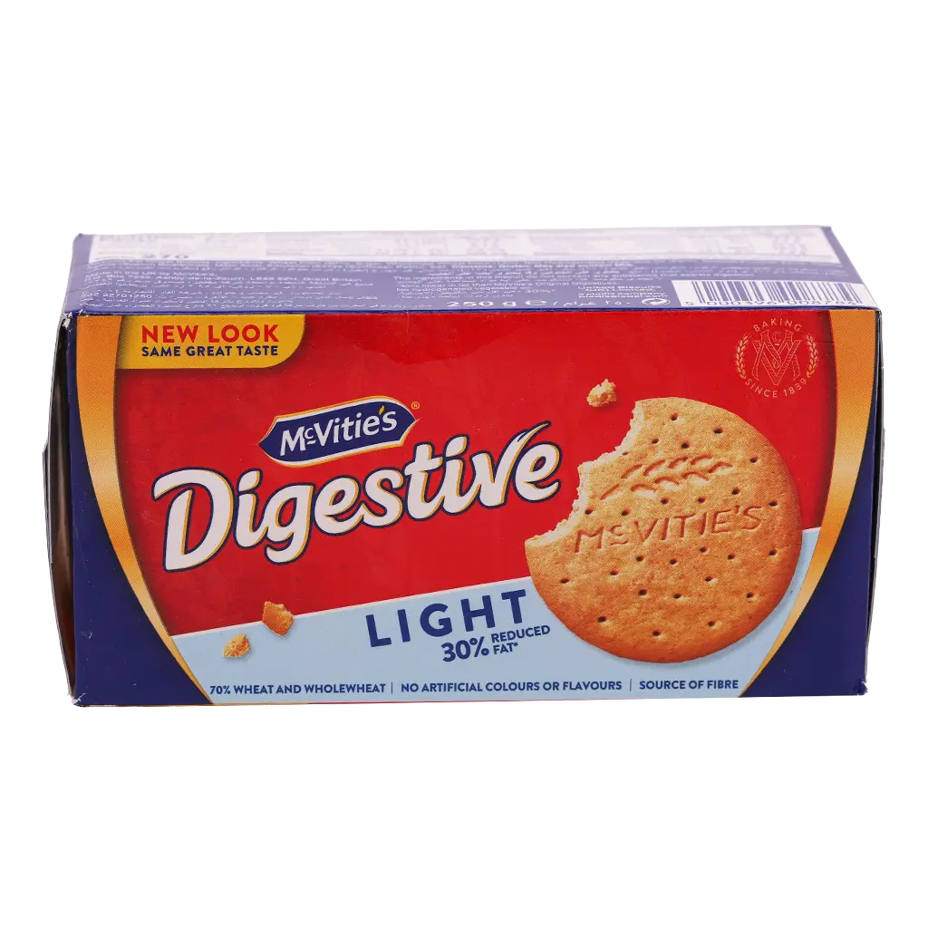 Mcvities Digestive Wheat Biscuits Light 250 gm - view 3