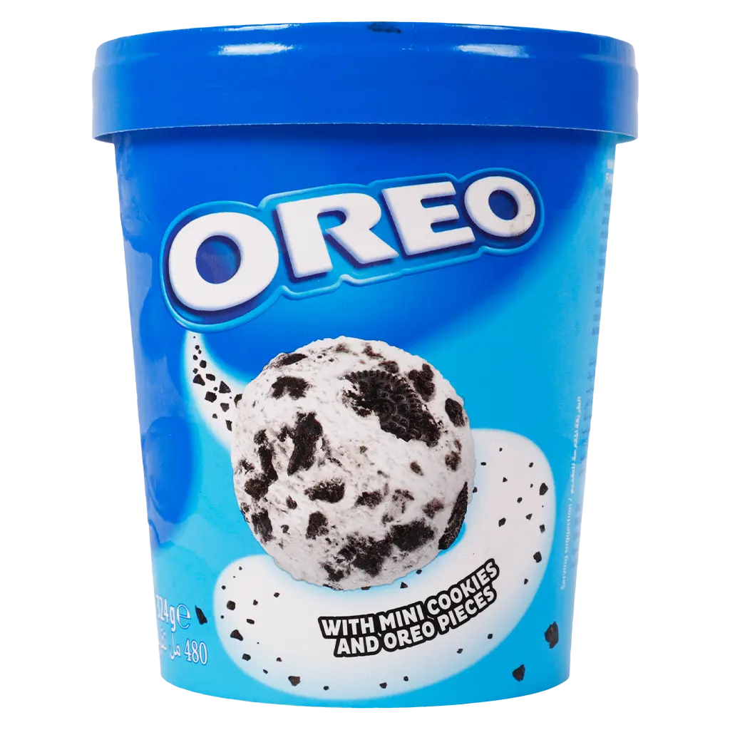 Oreo Ice Cream Cookie In Tub 480ML - view 1