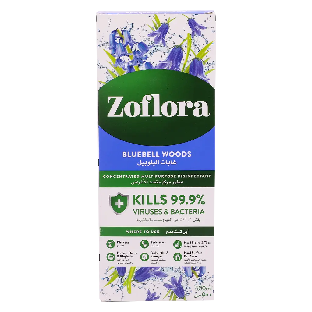 Zoflora Multipurpose disinfectant cleaner Bluebell Woods 500 ml - view 2