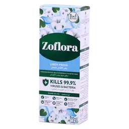 Zoflora Multipurpose Disinfectant Cleaner Linen Fresh 120 ml