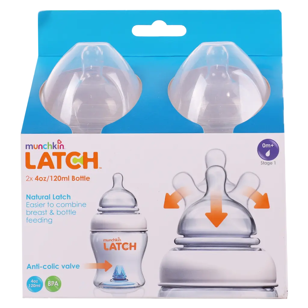 Munchkin Latch Bottle 120ml 2 4oz 2 pcs - view 2