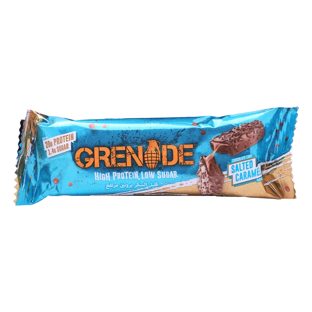 Grenade Protein Bar Chocolate Chip Salted Caramel 60 gm - view 2