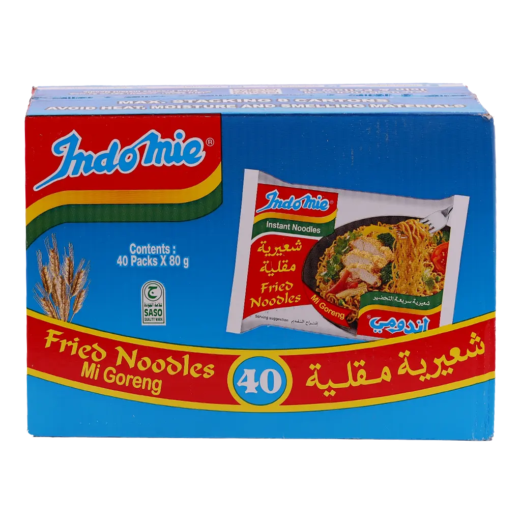 Indomie Noodle Fried Noodle Carton 40 pcs 80 gm - view 2