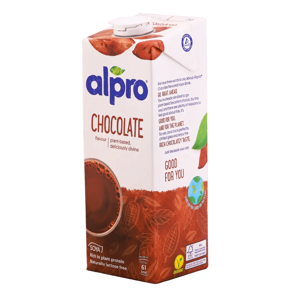 Alpro Soya Chocolate Milk 1 L - view 1