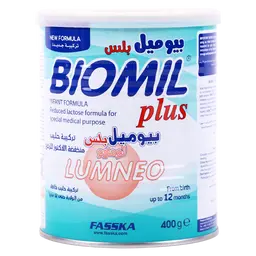 Biomil Plus Lumneo From 0-12 Months 400 gm