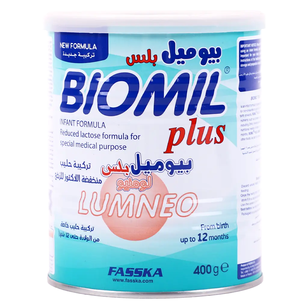 Biomil Plus Lumneo From 0-12 Months 400 gm - view 1