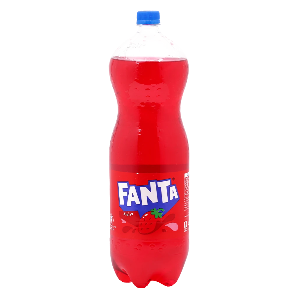 فانتا مشروب غازي فراولة 2.25 لتر