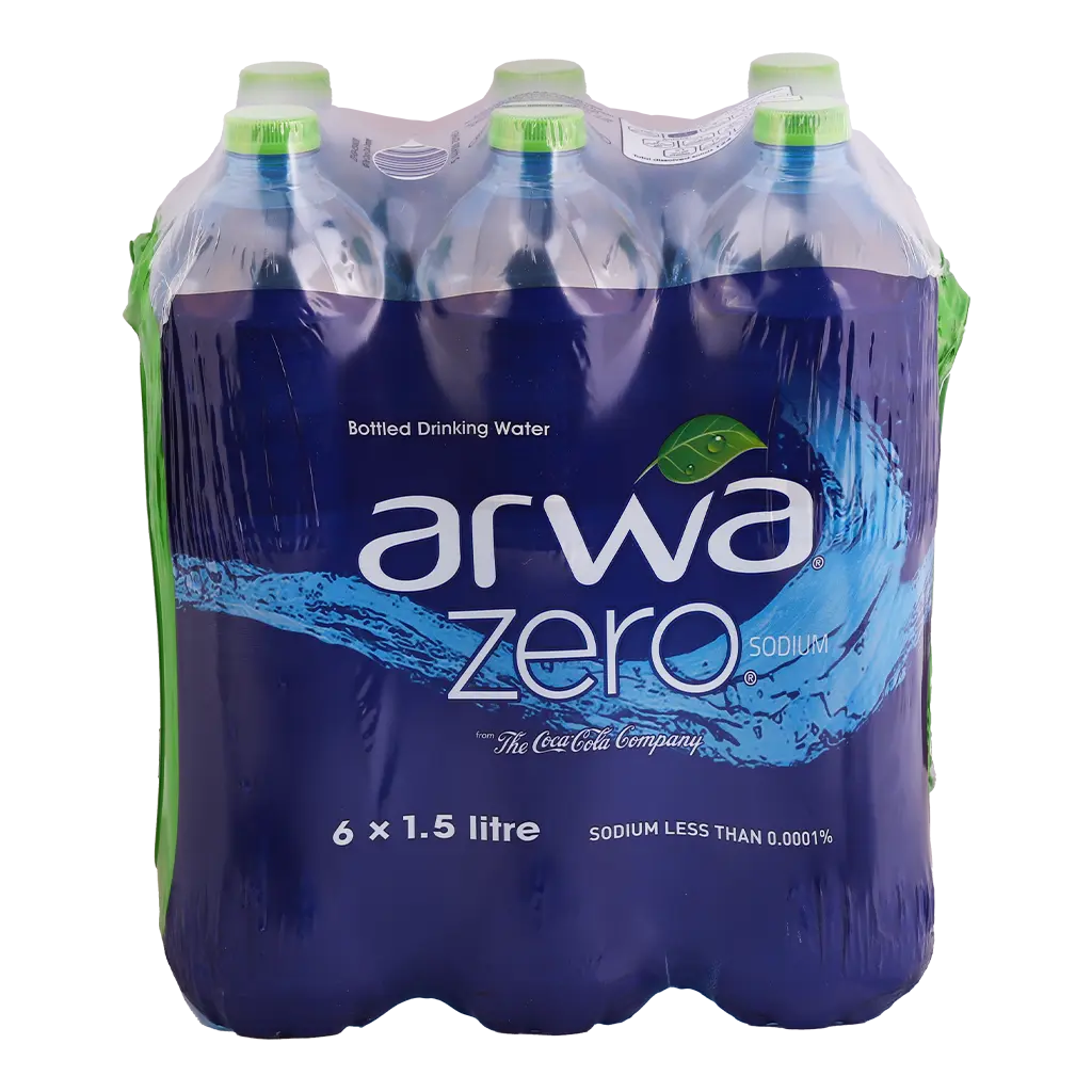 Arwa Zero Sodium 1.5L 6 Pcs  - view 3