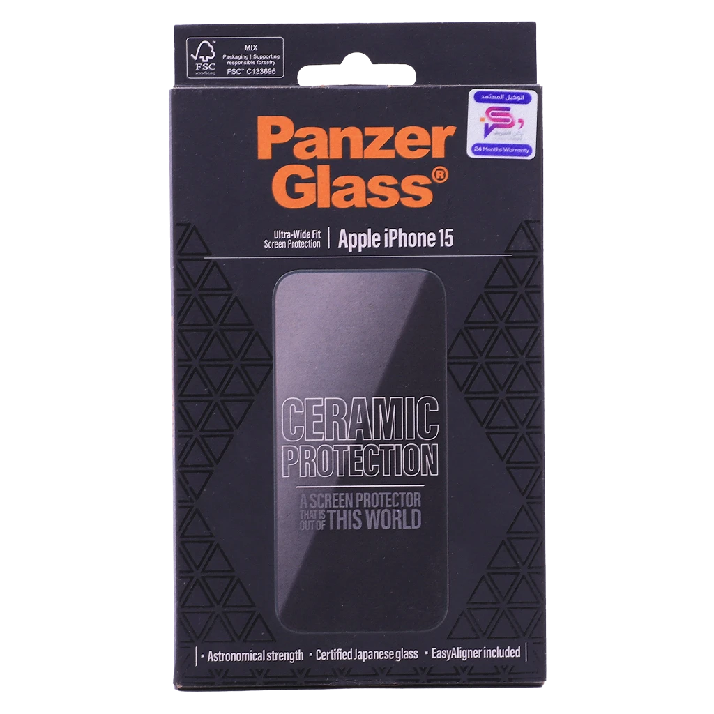 Panzer Glass Ceramic Protection for iPhone 15 