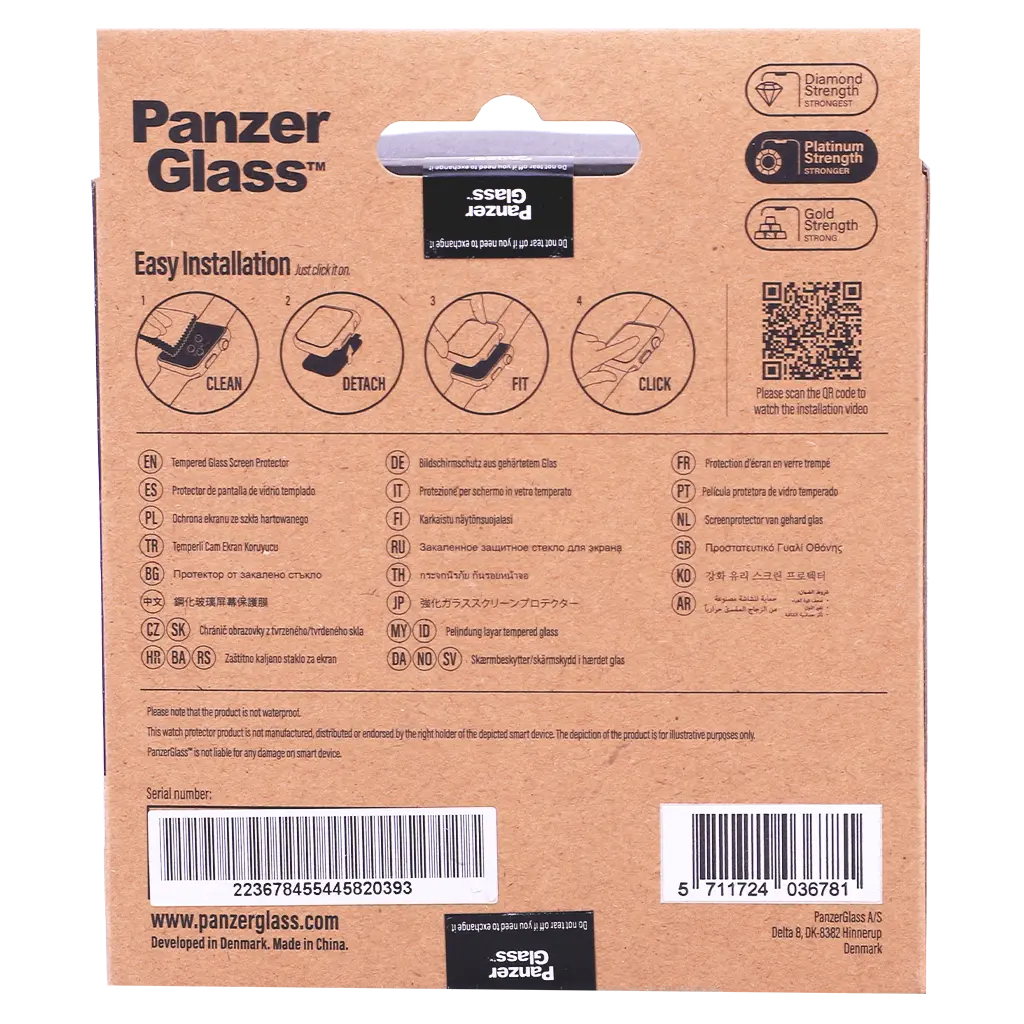 Panzer Glass Screen Protector for Apple watch Ultra 49 mm Black - view 2