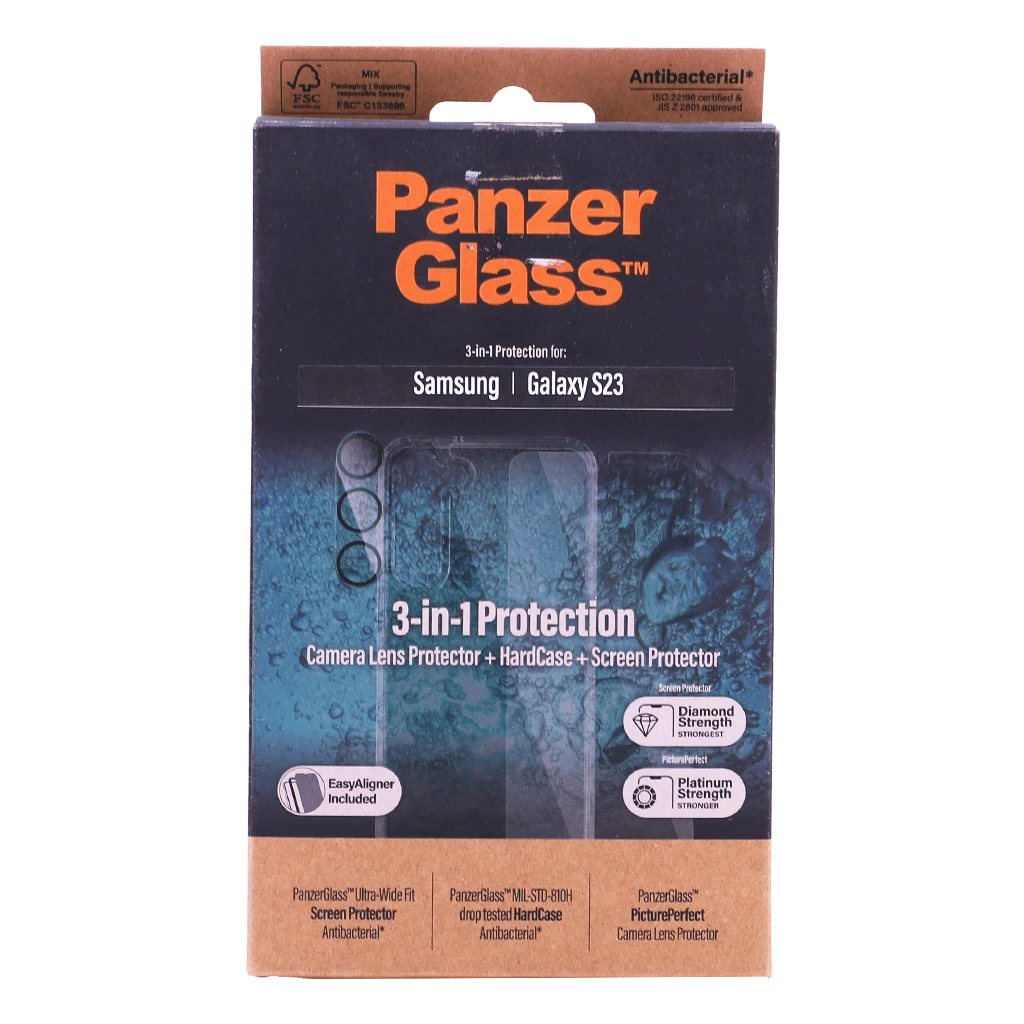 Panzer Glass Samsung Galaxy S 2023 Bundle
