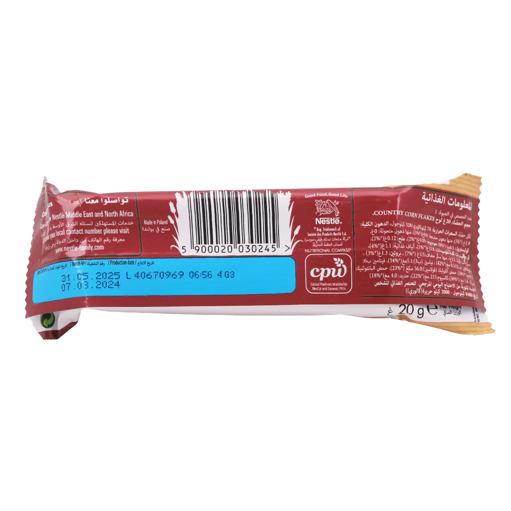 Country Corn Flakes Bars 20 gm - view 2