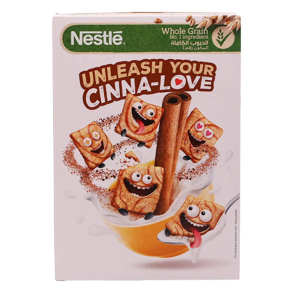 Cini Minis Wheat & Rice Squares With Cinnamon Cereals 375 gm - view 3