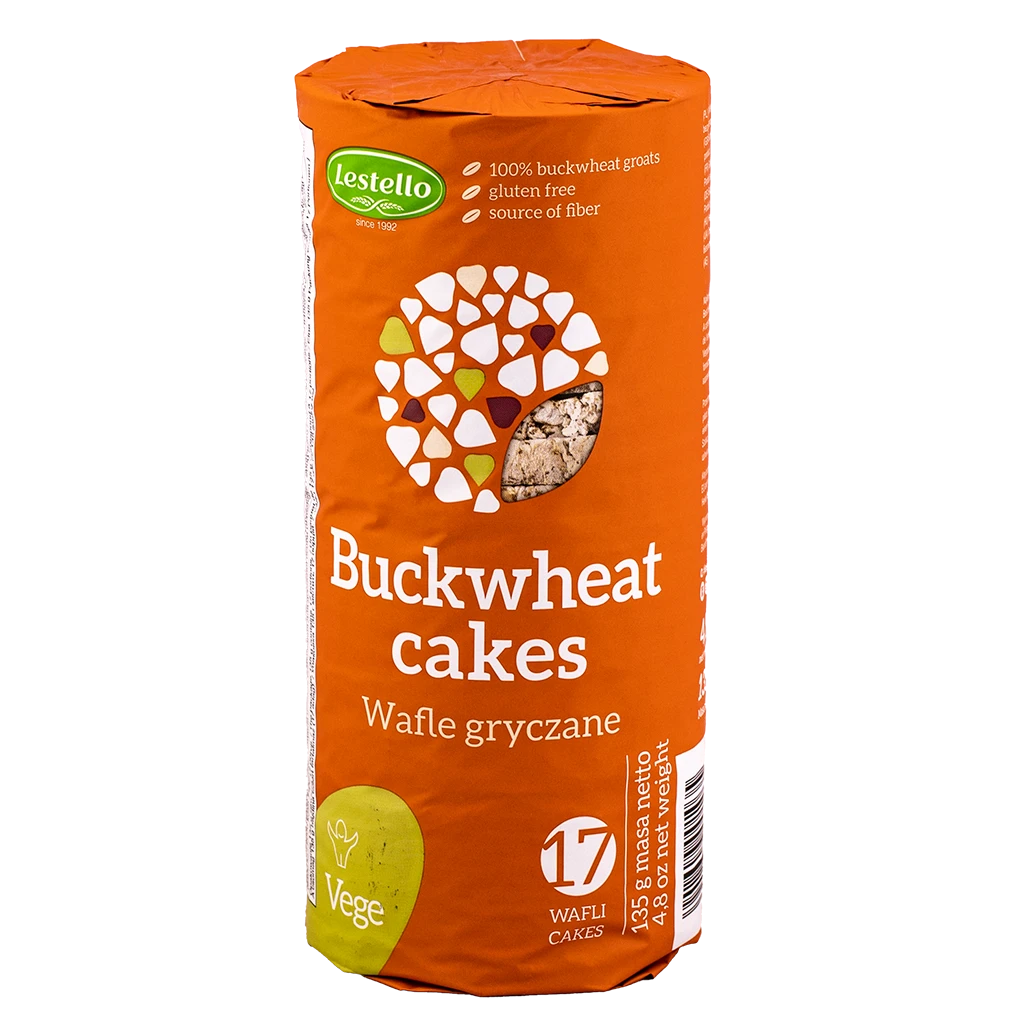 Lestello Buckwheat Cakes Gluten Free 135 gm