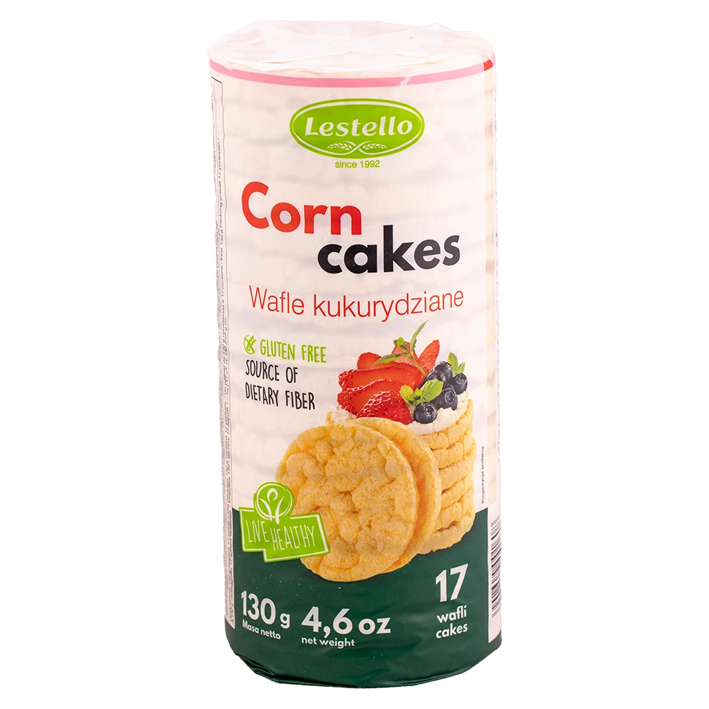 Lestello Corn Cakes Gluten Free 130 gm
