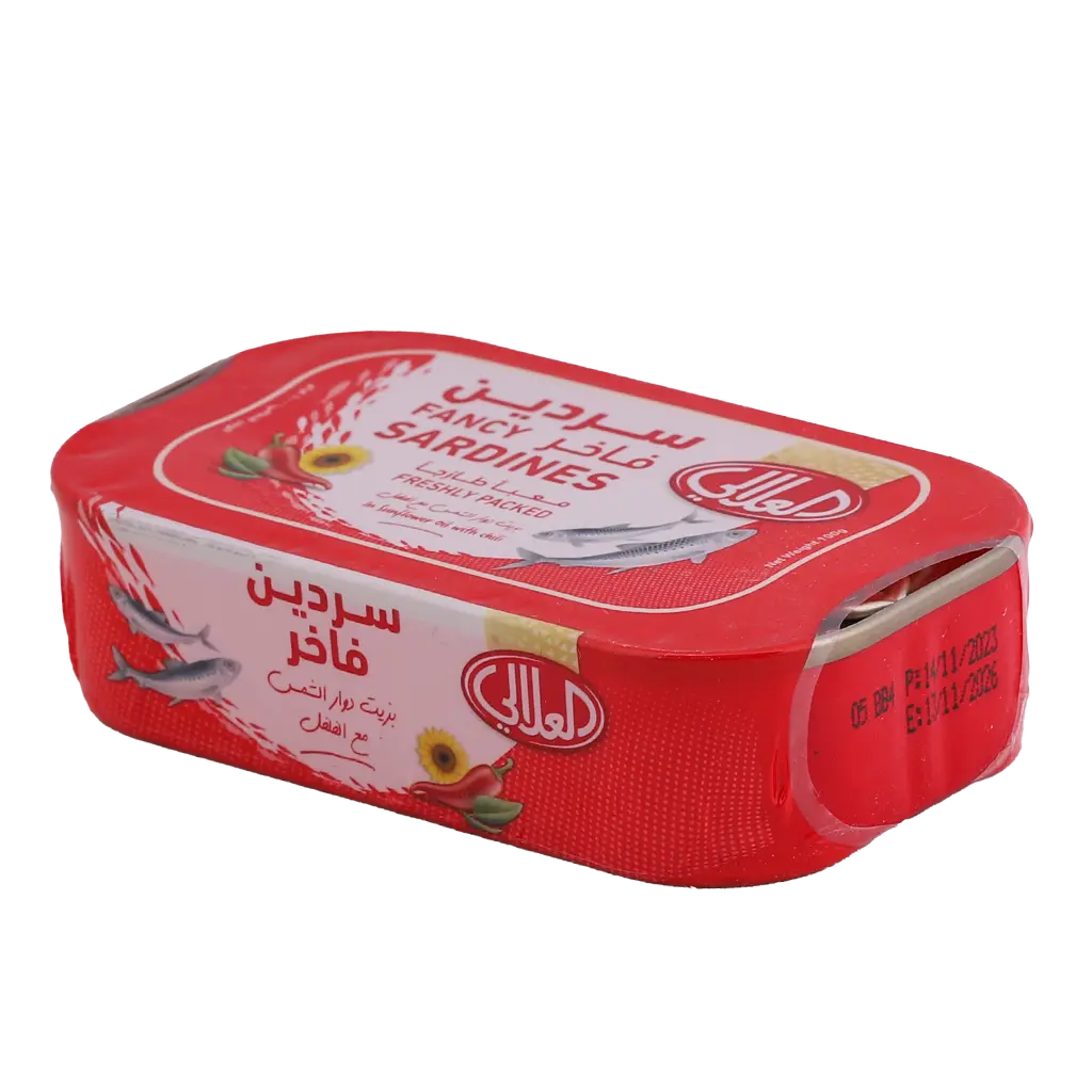 Alalali Sardines In Sunflower Oil With Chilli 100 gm - view 1