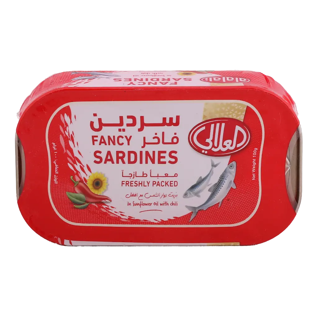 Alalali Sardines In Sunflower Oil With Chilli 100 gm - view 2
