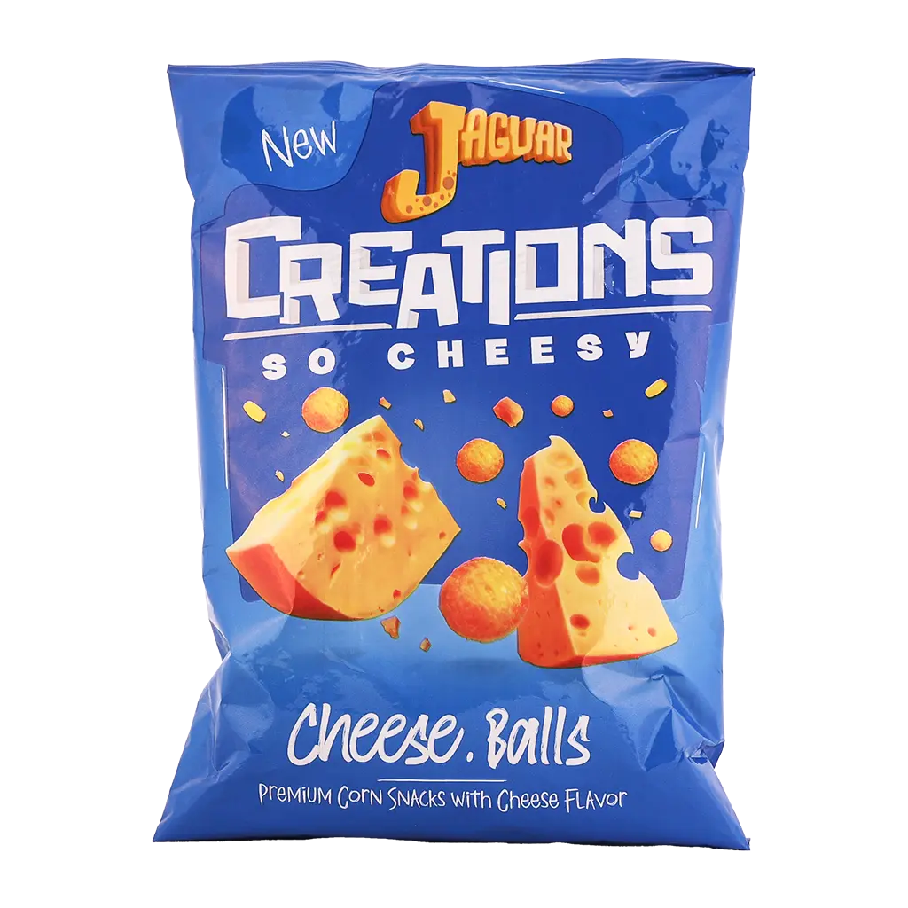 Jaguar Creation Cheese Balls Red Cheese 65 gm - view 1