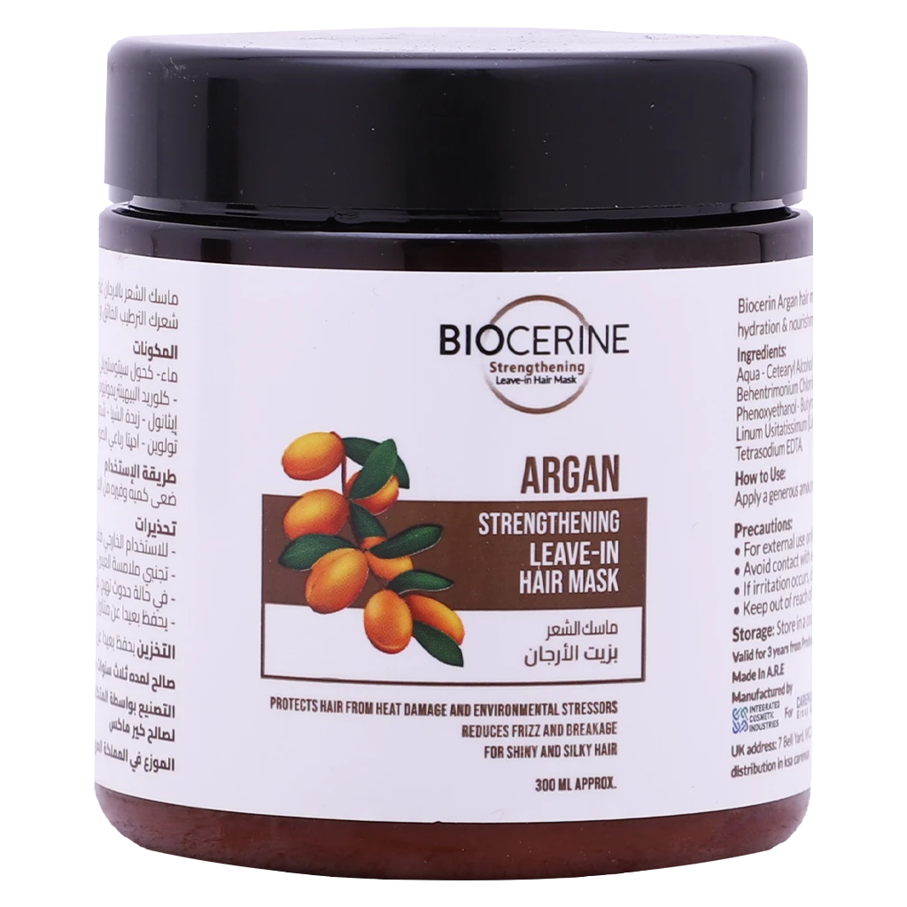 Biocerine Strengthening Argan Leave In Hair Mask 
