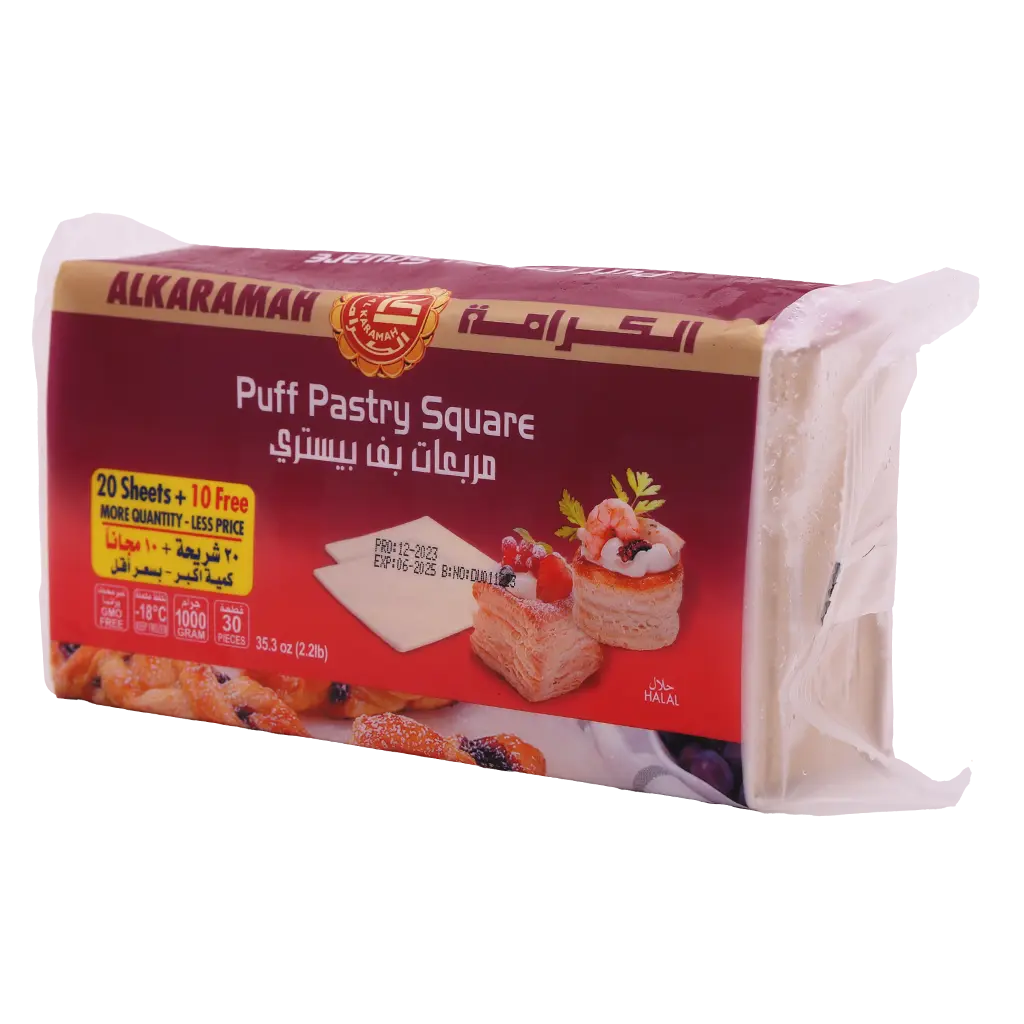 Al Karamah Puff Pastry Square 20Sheets+10Free - view 1