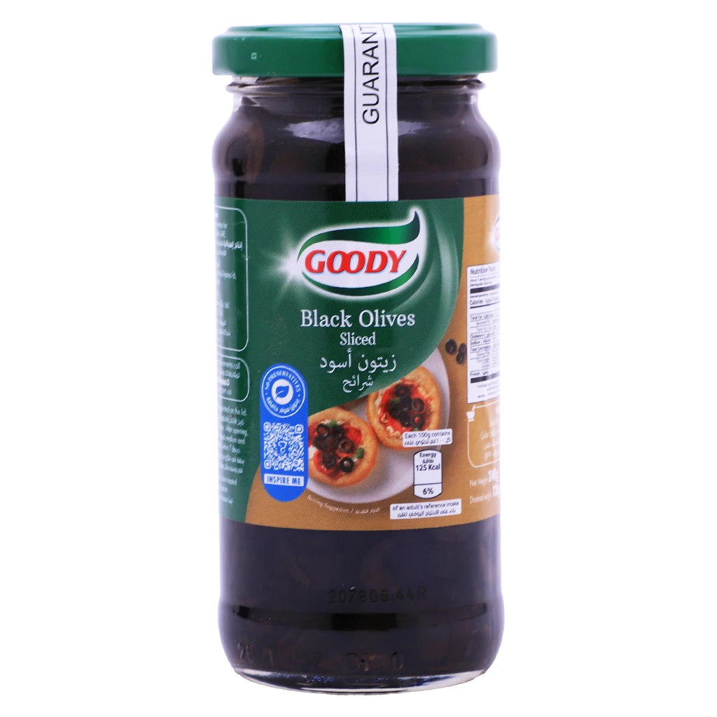 Goody Sliced Black Olive 240 gm