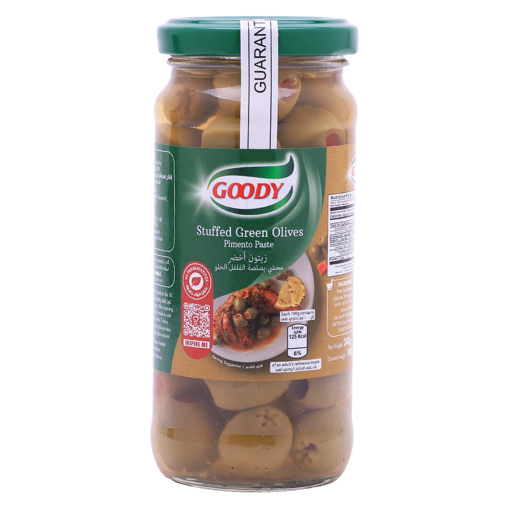 Goody Stuffed Green Olive 240 gm