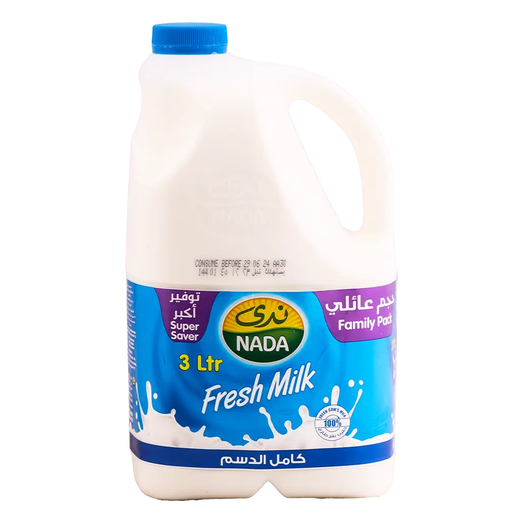 Nada Full Fat Milk 3L - view 3