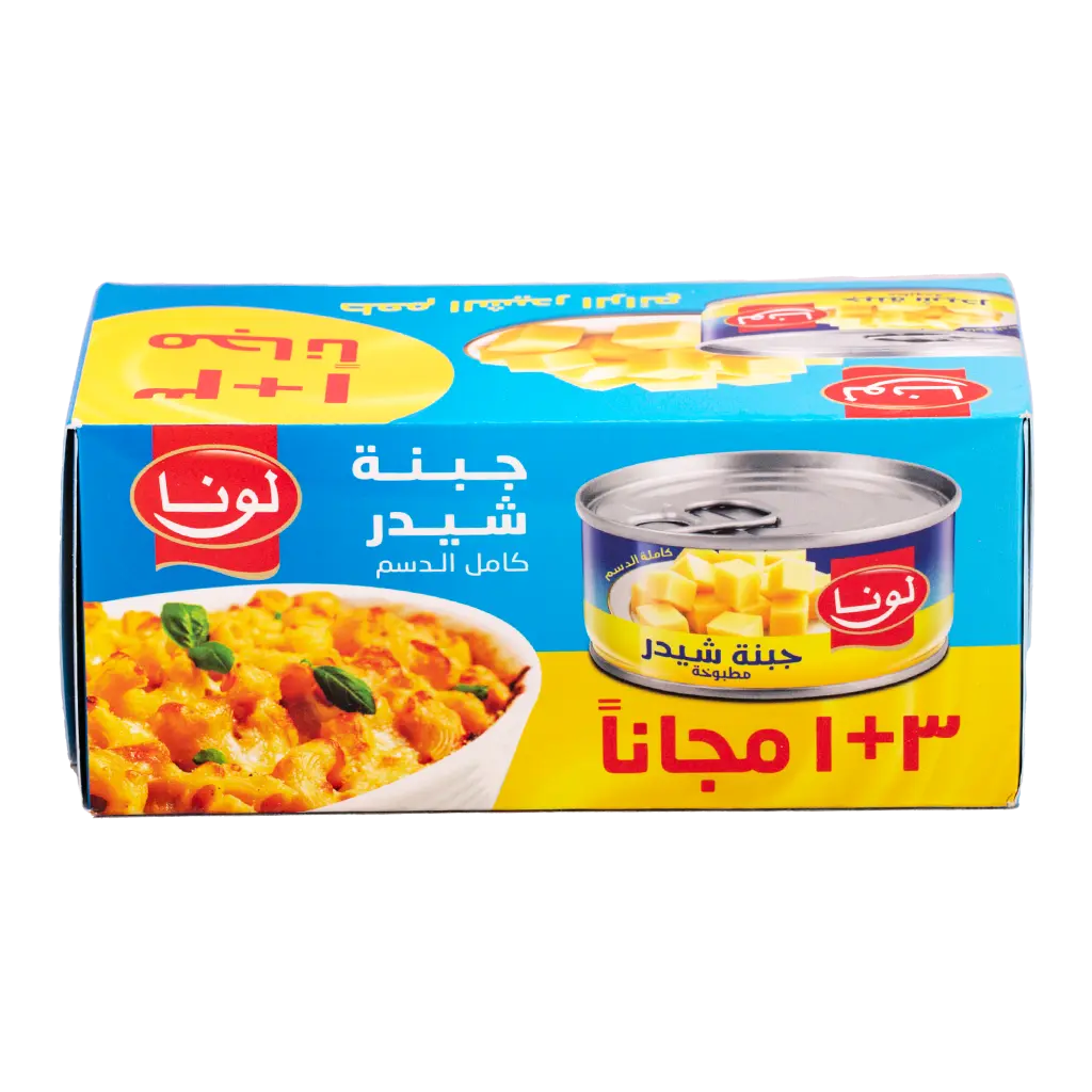 Luna Block Cheddar Cheese 3 pcs 1 free 113 gm - view 2
