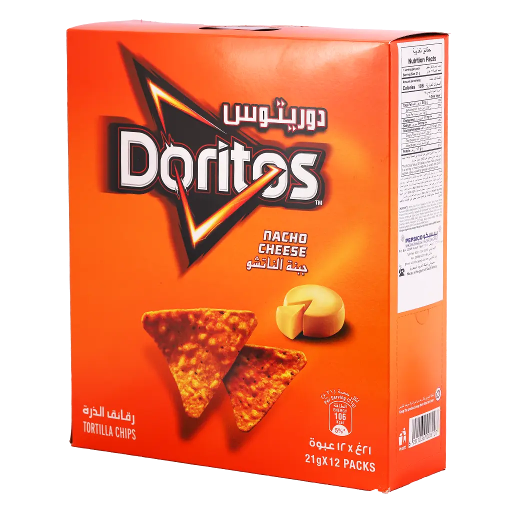 Doritos Chips Nacho Cheese 21GX12 - view 1